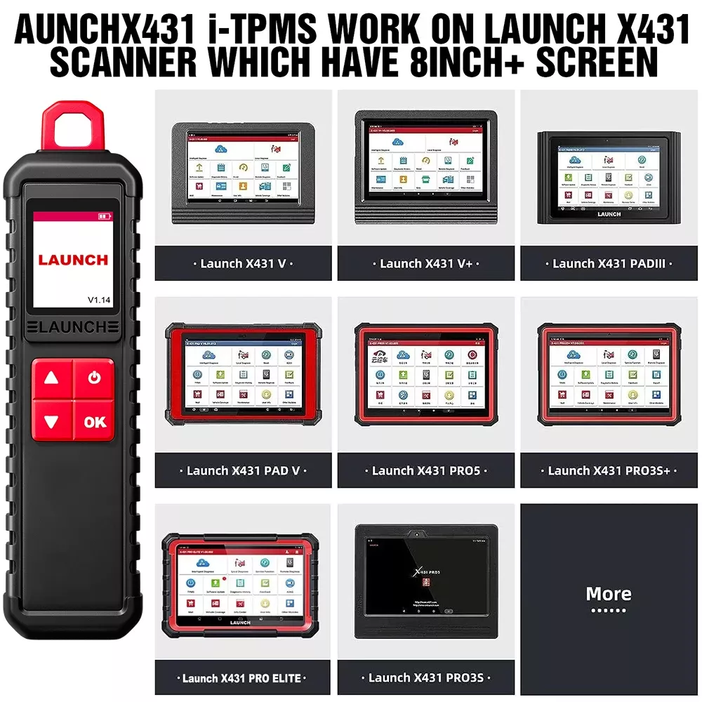 2025 LANCHAMENTO X431 I-TPMS Ferramenta de diagnóstico da pressão dos pneus do carro relearn o programa ativo 315/433Mhz Sensor para Android /X431 V pk TSGUN