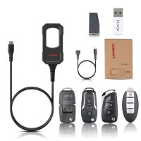 Lançar X431 Key Programmer Remote Maker com Super Chip e 4 conjuntos de chaves inteligentes