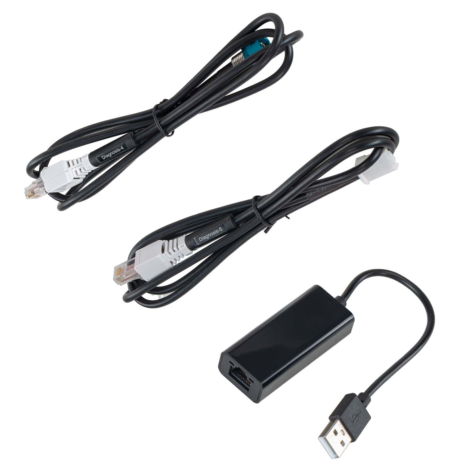 2024 Lançamento do conector de diagnóstico de porta de rede LAN X431 Tesla (para ativar o modo de serviço Tesla)