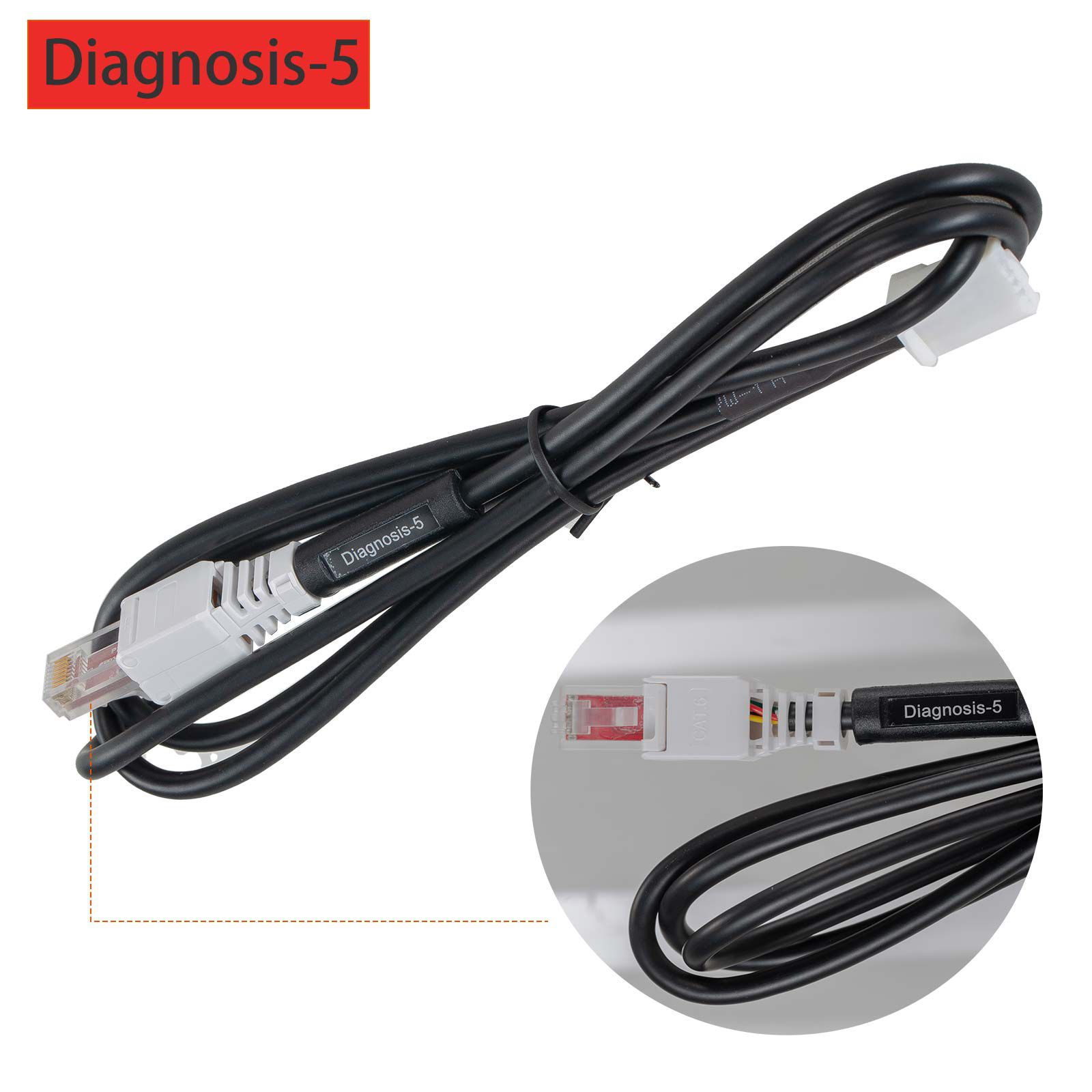 2024 Lançamento do conector de diagnóstico de porta de rede LAN X431 Tesla (para ativar o modo de serviço Tesla)