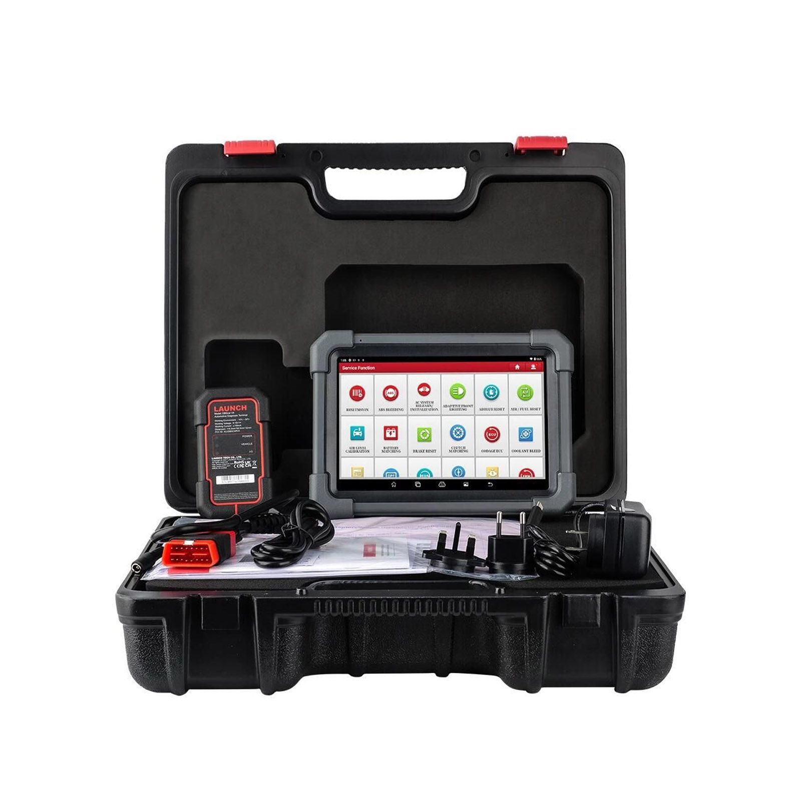 2025 LAUNCH X431 PRO TT Ferramenta de varredura bidirecional com conector DBSCar VII 37+ Redefinir ECU Codificação online CANFD Chave IMMO