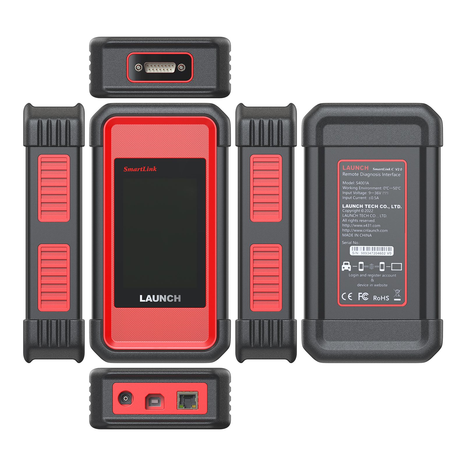 Lançamento X431 PRO3 V+ Elite Bi-Directional Diagnostic Tool 10.1'' com suporte SmartLink 2.0 Mapeamento de topologia, codificação de ECU