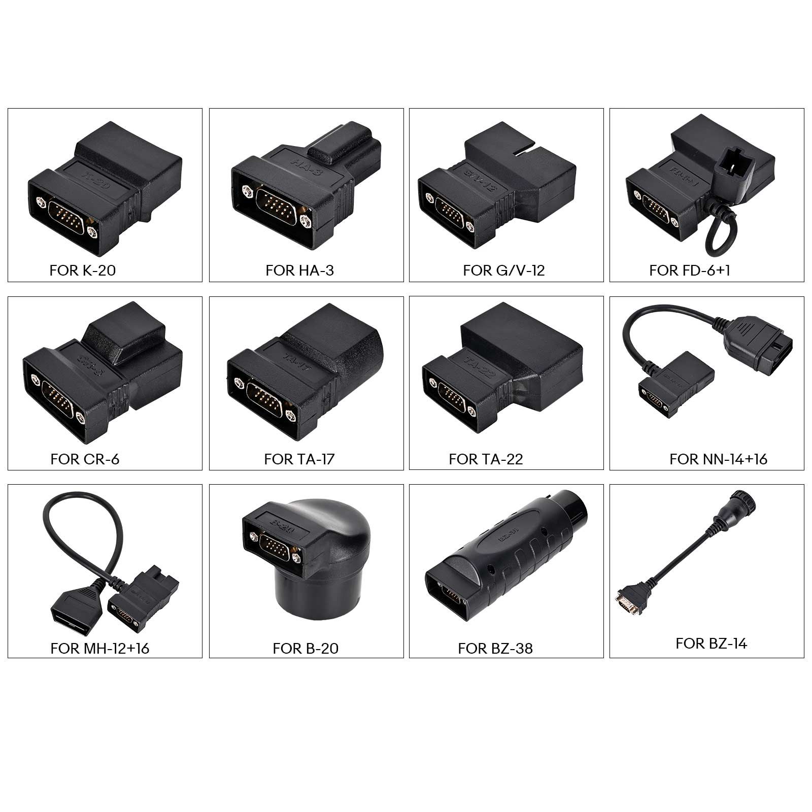 LAUNCH X431 PRO3S+ SmartLink HD para Diesel & Gasolina 12V/24V Ferramenta de varredura bidirecional Suporte ECU Codificação CANFD DOIP J2534 Programação