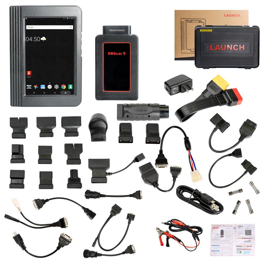 Lançar o X431 V 8cm Tablet Wifi /Bluetooth Completo System Diagnostic Tool Two Years Free Update Online