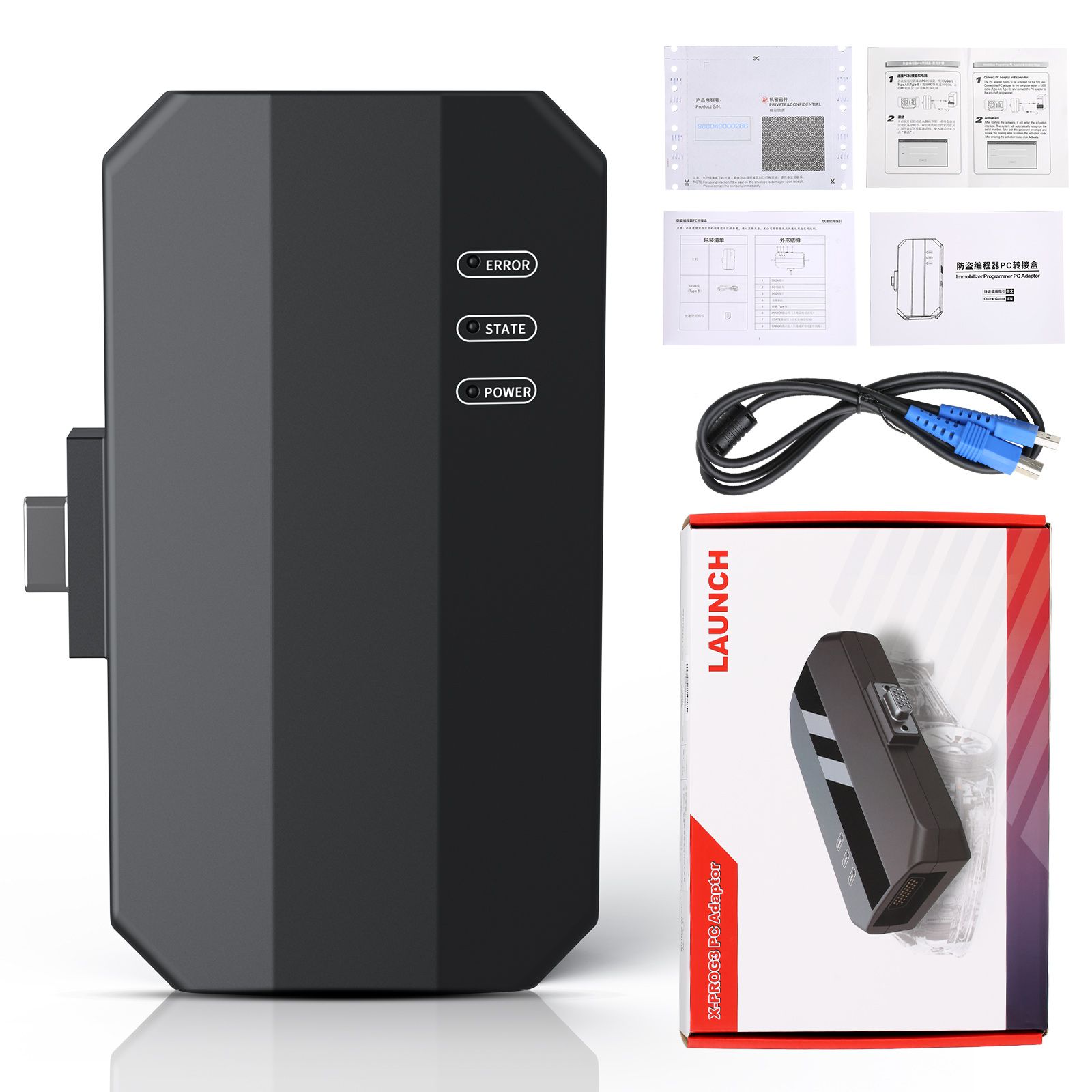2023 Lançamento X431 IMMO Programador GIII X-Prog 3 X-PROG3 Adaptador PC Configuração Online no Exterior