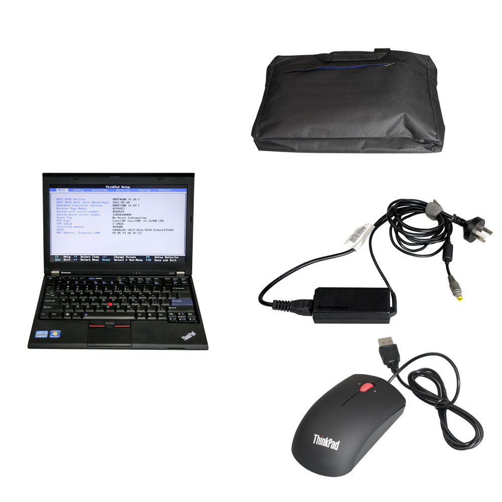 Lenovo X220 I5 CPU 1.8GHz WIFI With 8GB Memory Compatible with BENZ/BMW Software HDD