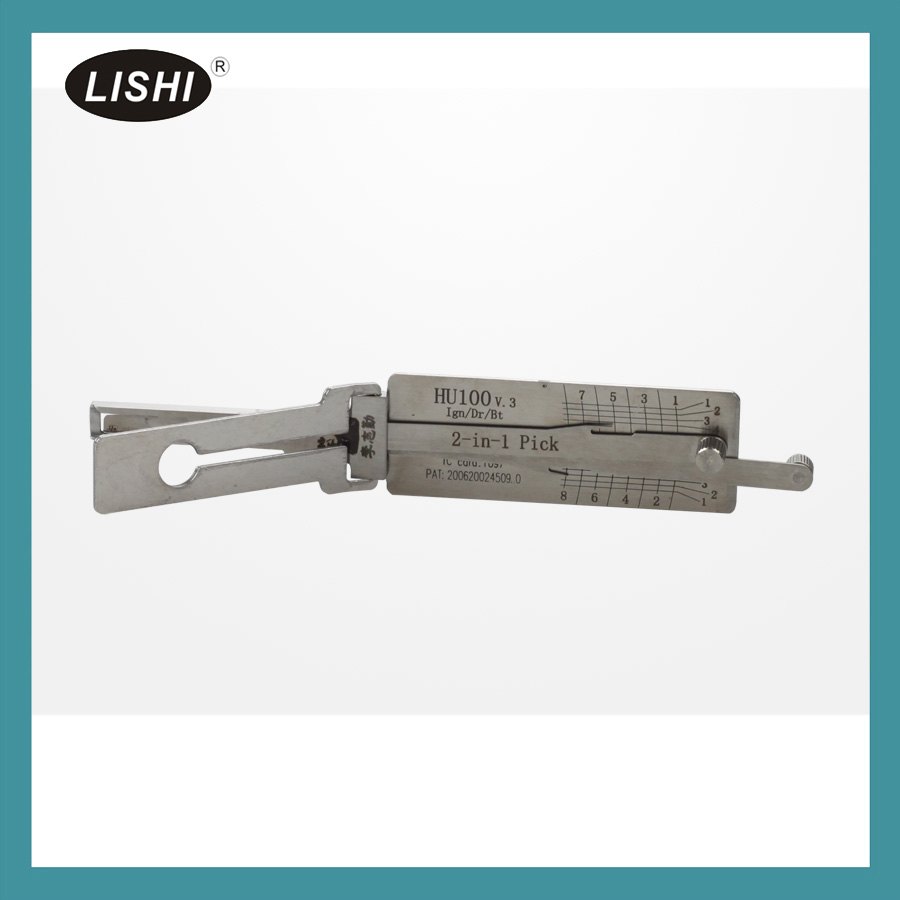 LISHI HU100 2 -in -1 Auto Pick and Decoder for Opel /Buick /Chevy