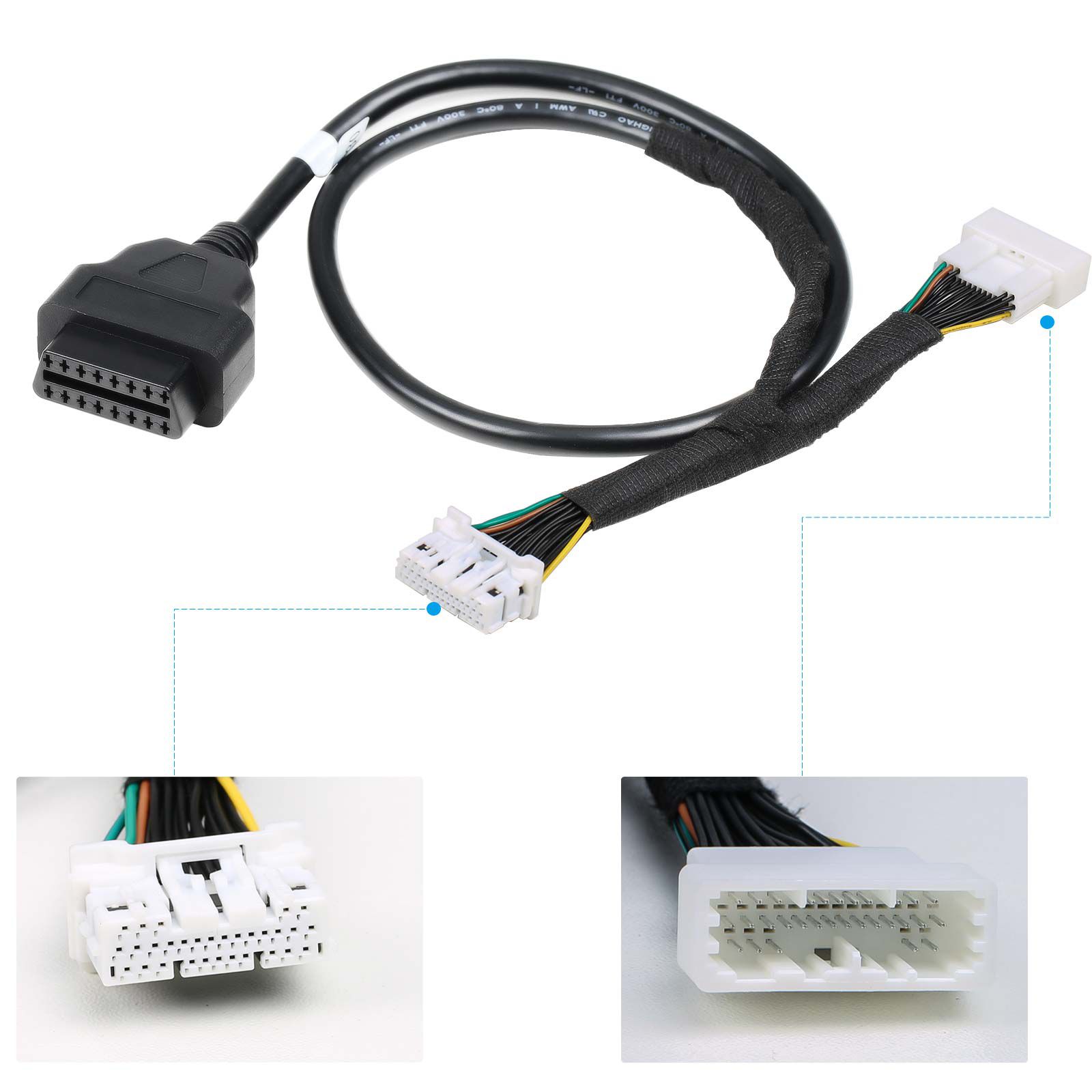 Cabo Lonsdor FP30 30 PIN mais novo para Toyota 2022- 8A-BA e Proximidade 4A sem código PIN Funciona com K518ISE K518S
