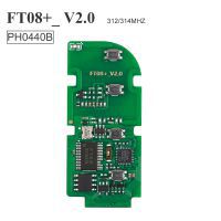 Versão de atualização de Lonsdor FT08 PH0440B de FT08-H0440C 312/314Mhz Toyota Smart Key PCB Frequency Switchable