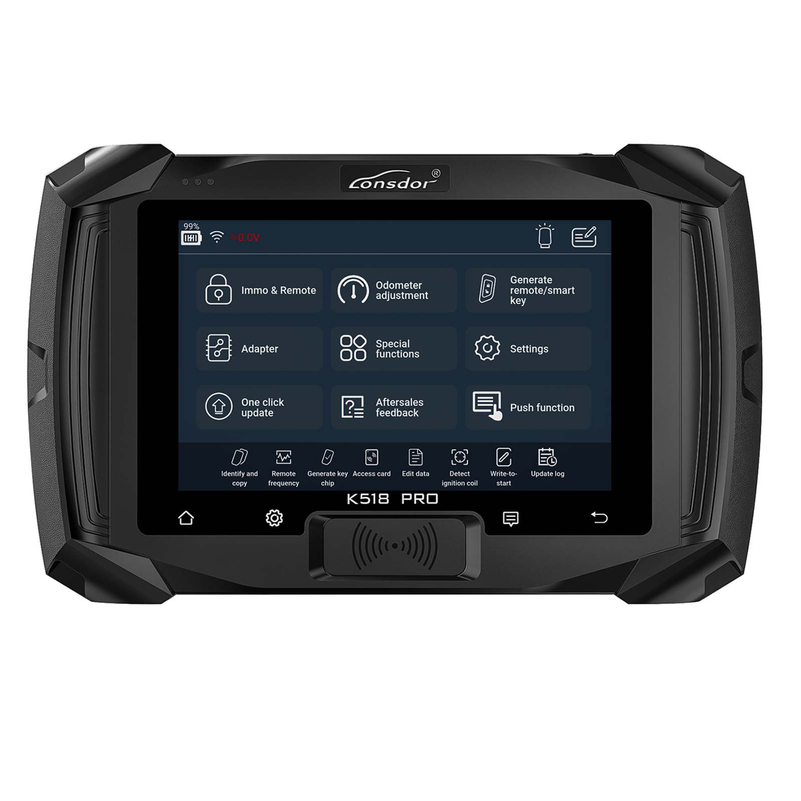 2025 Lonsdor K518 PRO Versão FCV (Versão de combinação gratuita) Programador chave tudo-em-um Série de carros 5 + 5 + N Uso gratuito Funções completas Atualização gratuita Vida útil