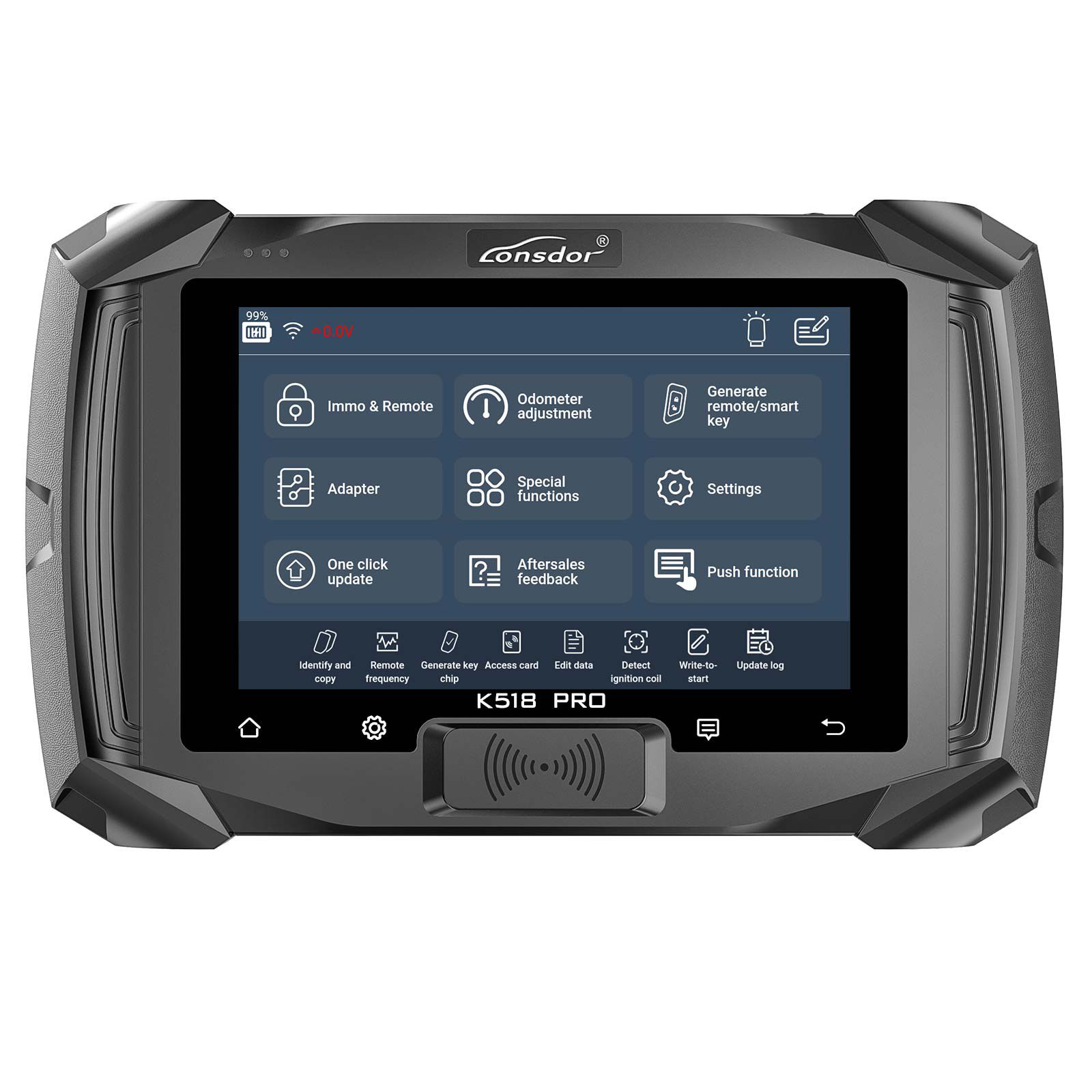 2025 Lonsdor K518 PRO Versão completa Tudo em um programador chave com 2pcs LT20, cabo Toyota FP30, Nissan 40 BCM Cable JCD JLR e adaptador ADP