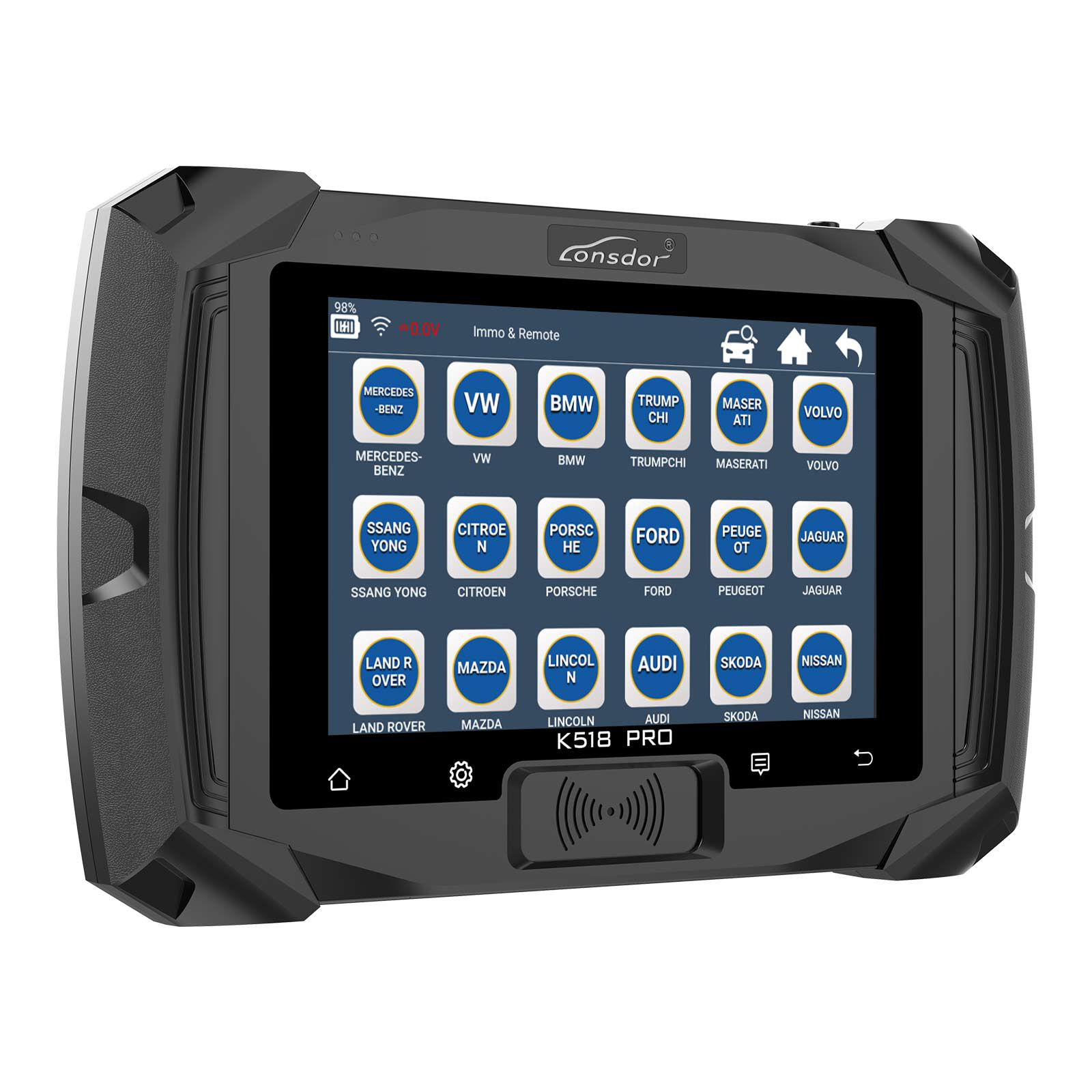 2025 Lonsdor K518 PRO Versão completa Tudo em um programador chave com 2pcs LT20, cabo Toyota FP30, Nissan 40 BCM Cable JCD JLR e adaptador ADP