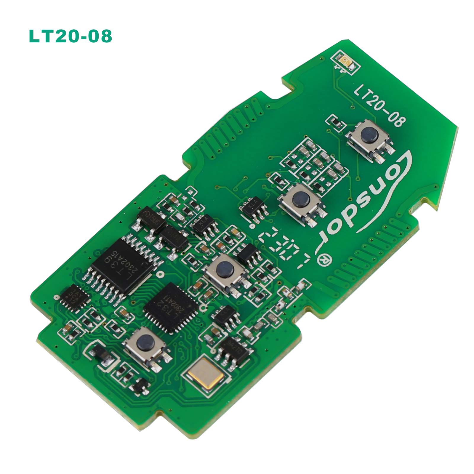 Lonsdor LT20-08 8A + 4D Universal Smart Remote PCB 8A para Toyota 4 botão 433 / 315 MHz para a série K518 / KH100 +