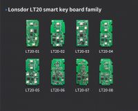 4pcs Lonsdor LT20-02/LT20-03/LT20-05/LT20-06/LT20-07 8A+4D Universal Smart Key Board PCB para Toyota Lexus 433/315 MHz para a série K518/KH100+
