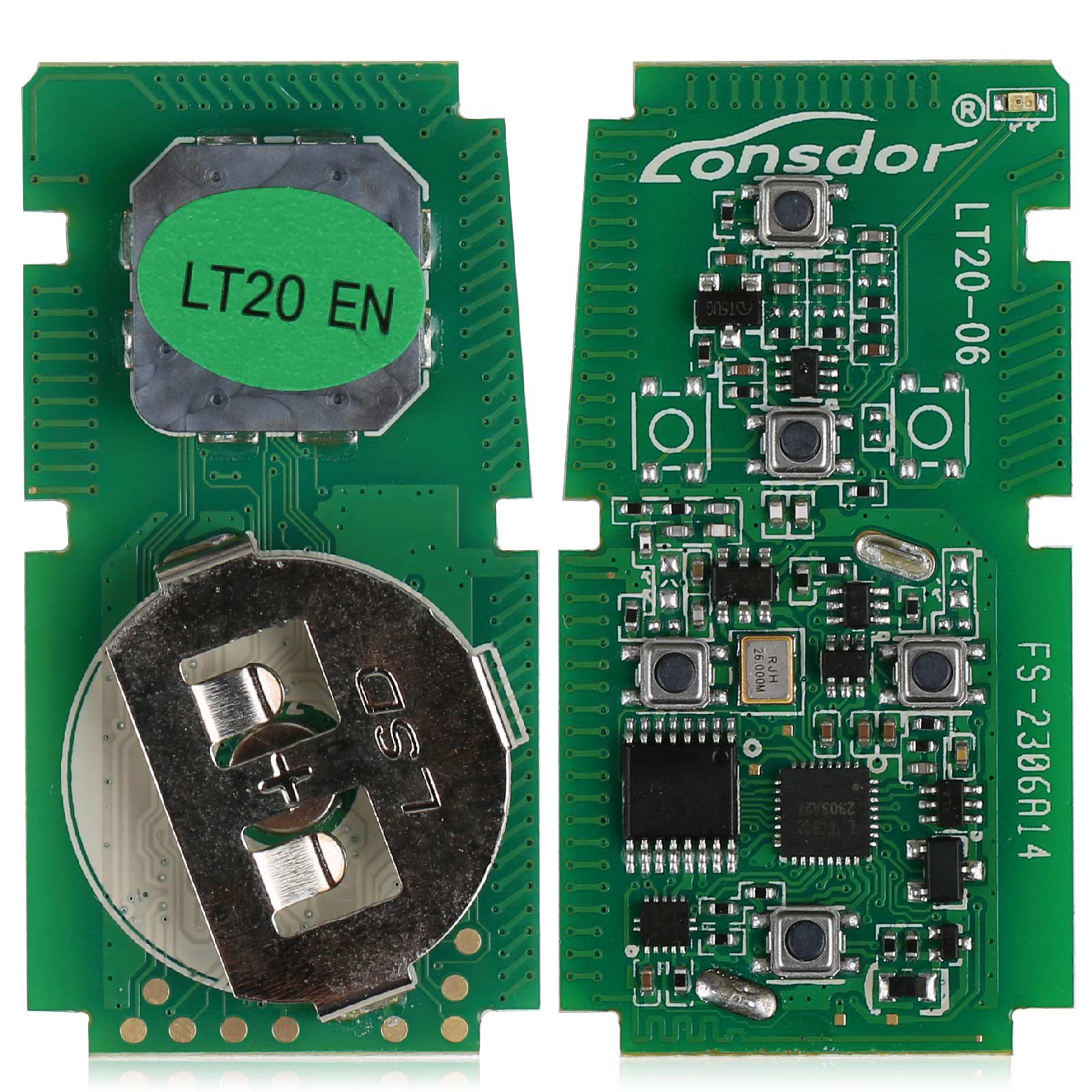 4pcs Lonsdor LT20-02/LT20-03/LT20-05/LT20-06/LT20-07 8A+4D Universal Smart Key Board PCB para Toyota Lexus 433/315 MHz para a série K518/KH100+