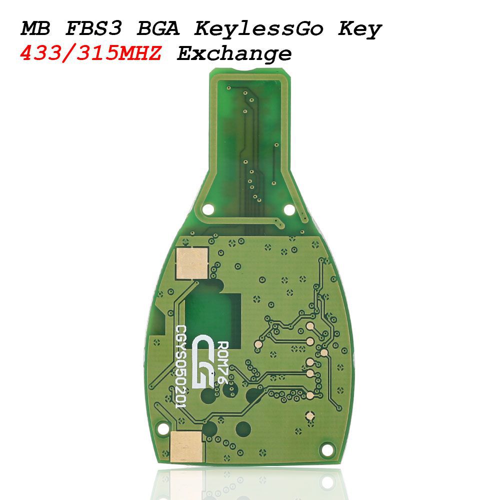 CG MB FBS3 BGA KeylessGo Chave 315/433MHZ para W204 W207 W212 W164 W166 W216 W221 W251