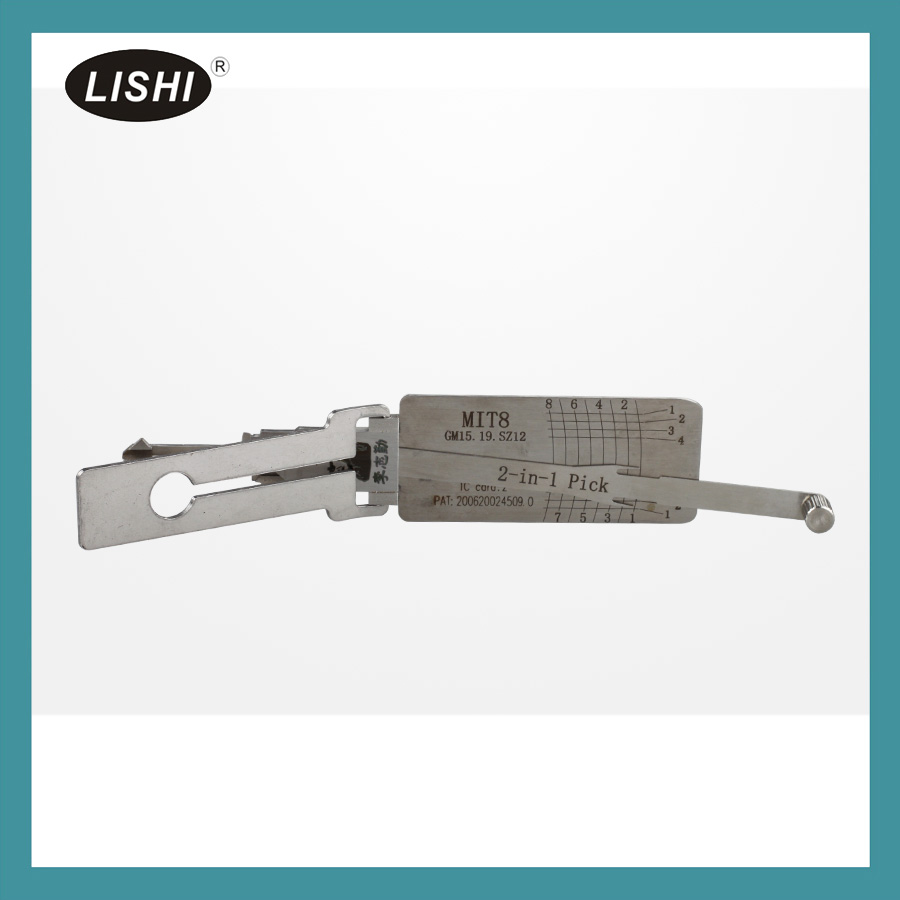 LISHI MIT8 (GM15 ME160; 19) 2 -in -1 Auto Pick and Decoder