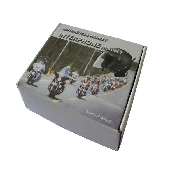 Capacete de motocicleta Headsets Intercom Bluetooth Handsfree Kit