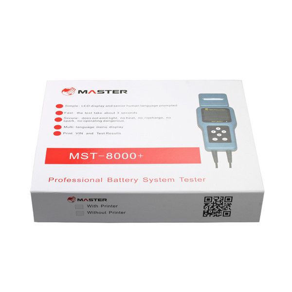MST -8000 + Analisador de Bateria Digital