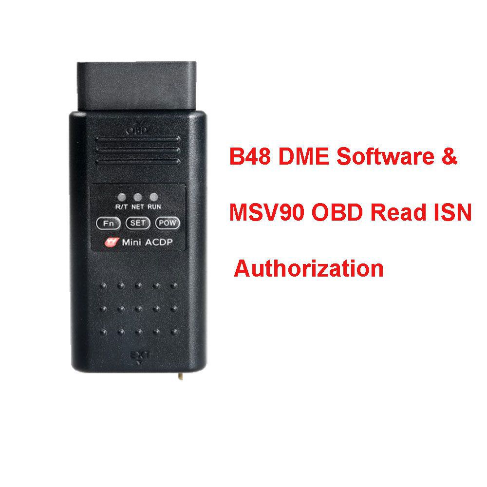 Leitura B48 & MSV90 ISN via autorização OBD para Yanhua Mini ACDP