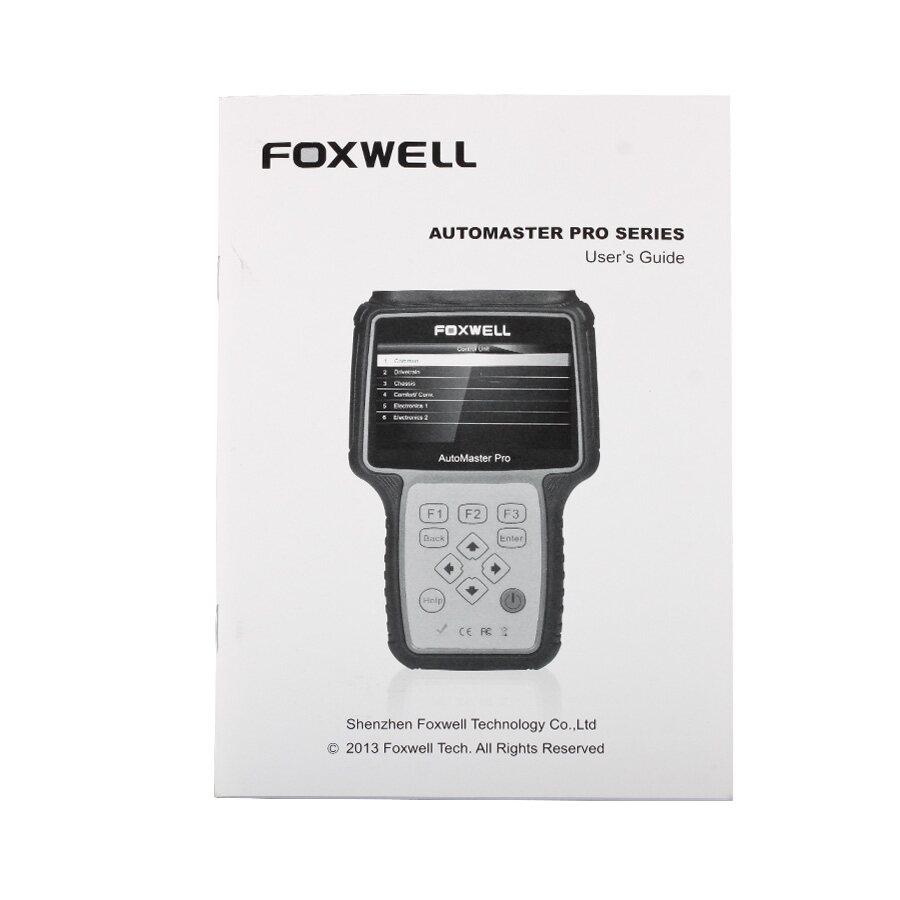 Novo analisador de Sistemas Foxwell NT612 AutoMaster Pro European Makes 4 Systems Scanner