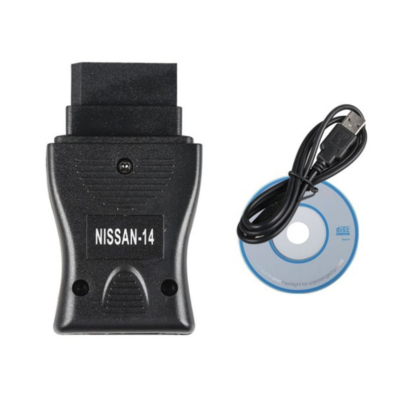 14 Pin Consultar Interface Para Nissan USB Car Diagnostic OBD Fault Code Cable Tool