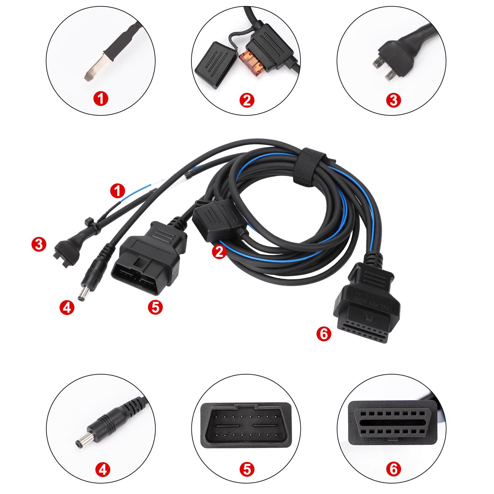 2025 OBDSTAR BENZ FBS3 Kit para ler PinCode/ECU Reset Virgin Program/Program Chaves usadas com OBDSTAR X300 Classic G3 e MP001 Programador