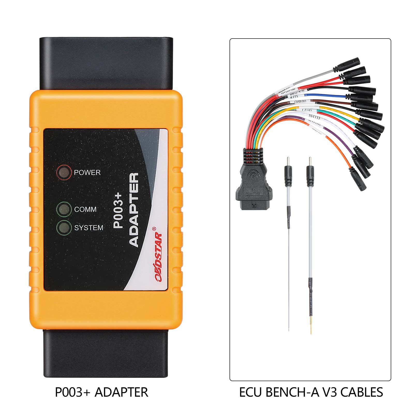 2024 OBDSTAR DC706 ECU ferramenta versão completa mais P003 + adaptador e cabos de banco de ECU para leitura de dados de ECU de BOSCH CS PINCODE ECU Clone / Todos por OBD ou banco