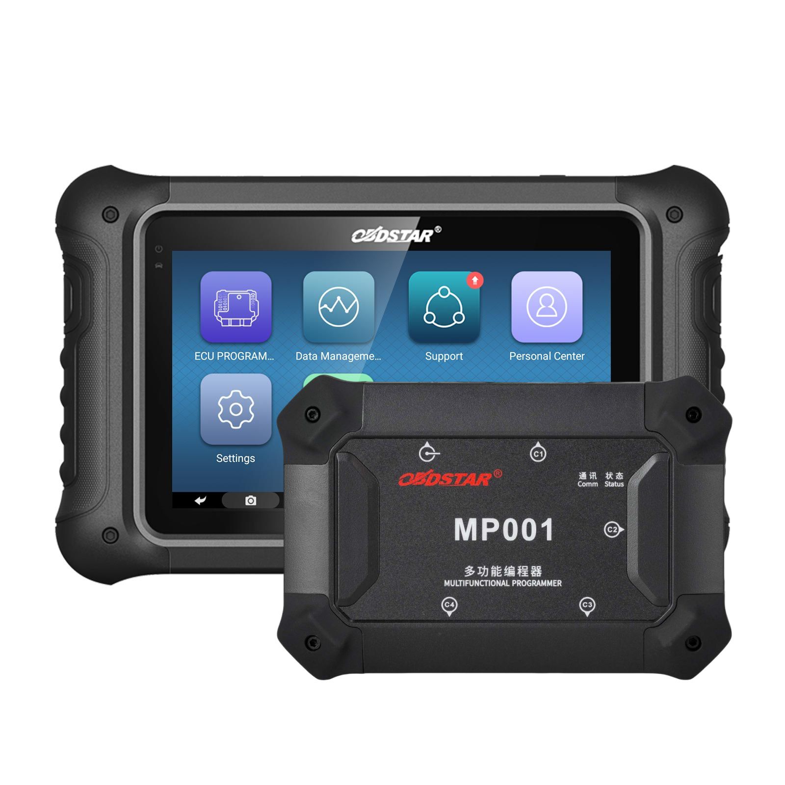 OBDSTAR DC706 versão completa da ferramenta do ECU com o conjunto MP001 para o carro e a motocicleta ECM & TCM & clone do corpo por OBD ou banco