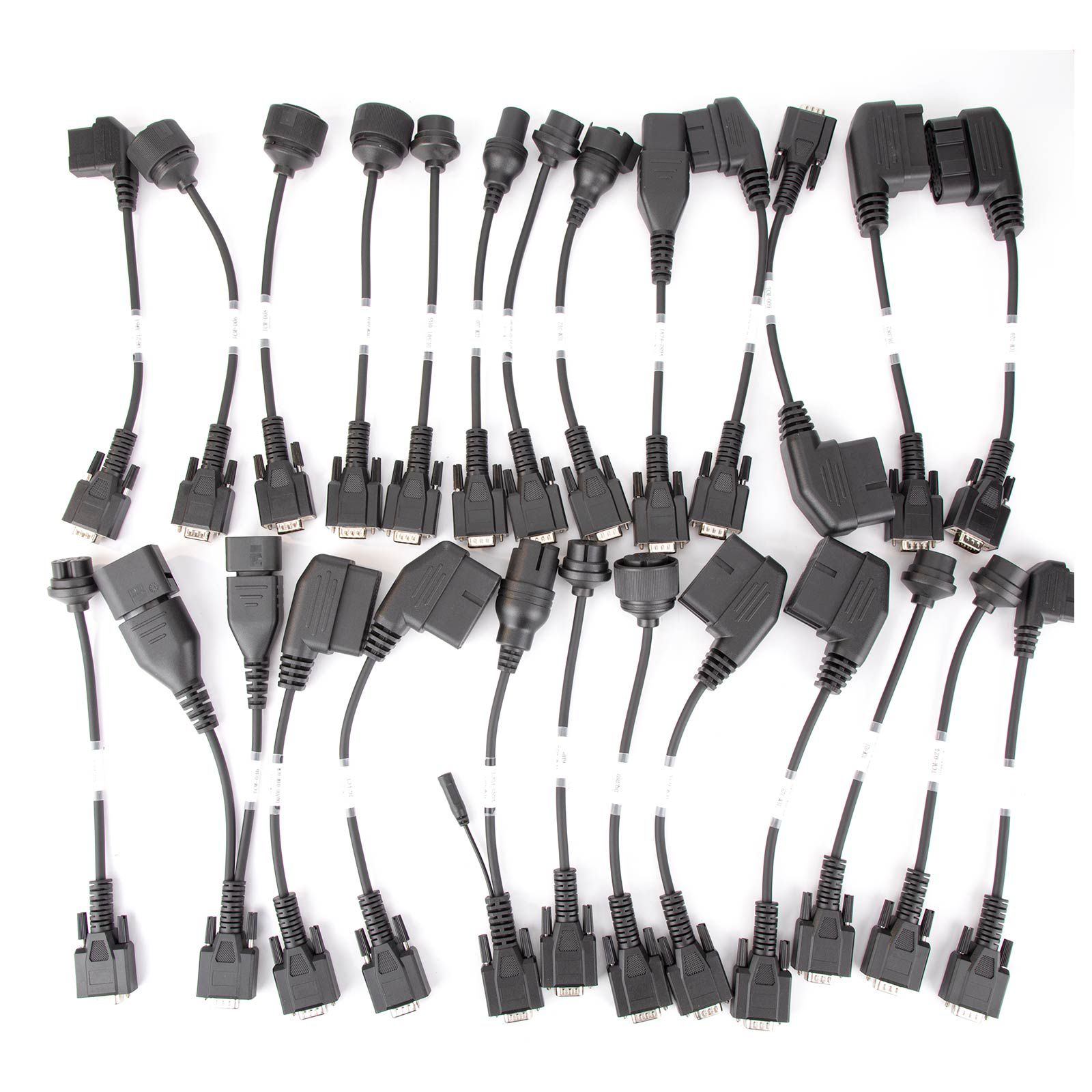 Conjunto completo de 25 PCS do kit do conector OBDSTAR TCM para a calibração da quilometragem da transmissão e o trabalho de clonagem da ECU com DC706 / G3