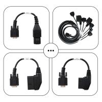 OBDSTAR TCM Conector Kit 19 PCS Conjunto para Calibração de quilometragem de transmissão e clonagem de ECU Trabalho com DC706 / G3
