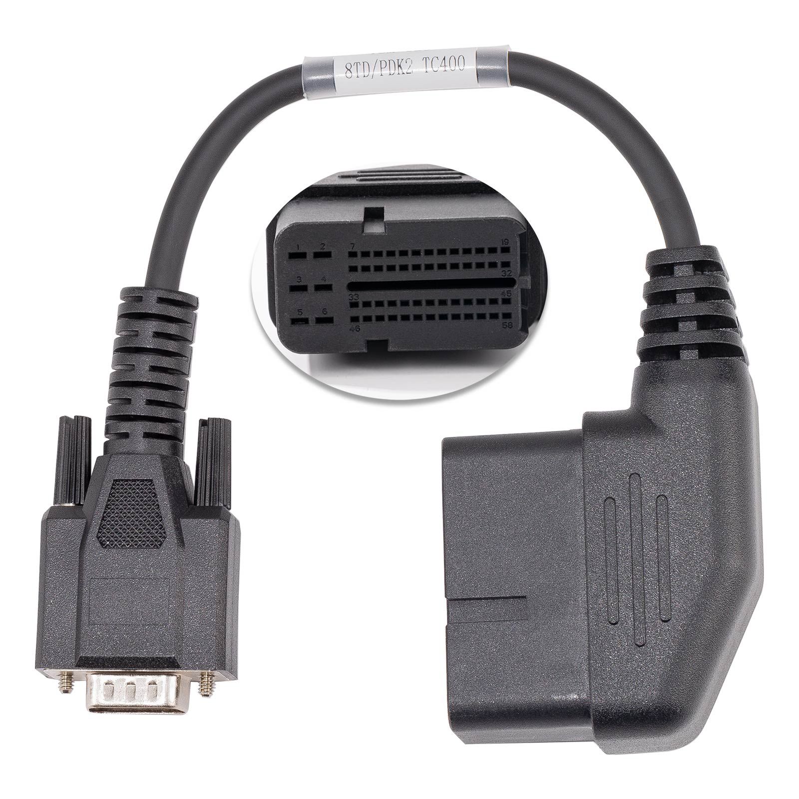 OBDSTAR TCM Conector Kit 19 PCS Conjunto para Calibração de quilometragem de transmissão e clonagem de ECU Trabalho com DC706 / G3
