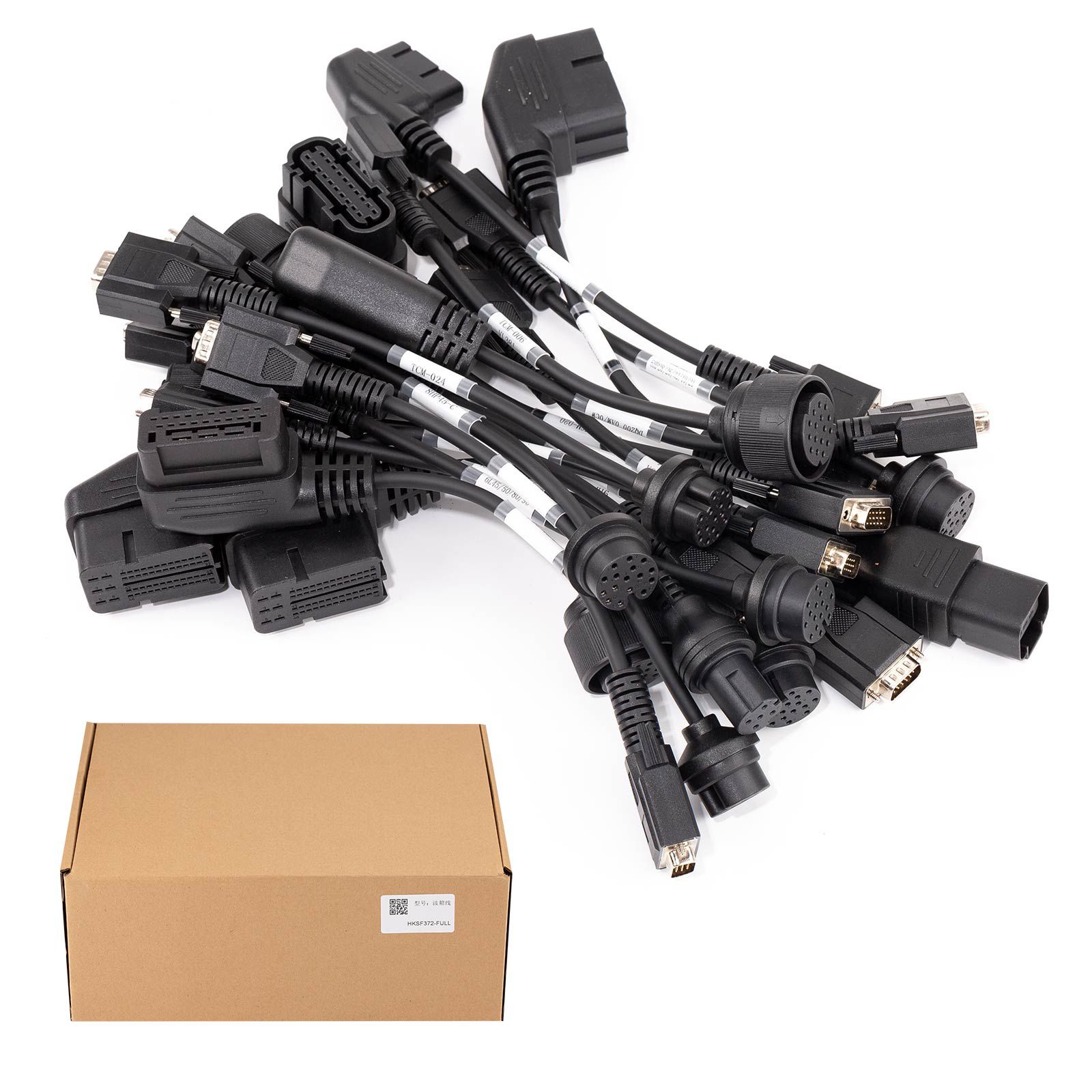 OBDSTAR TCM Conector Kit 19 PCS Conjunto para Calibração de quilometragem de transmissão e clonagem de ECU Trabalho com DC706 / G3