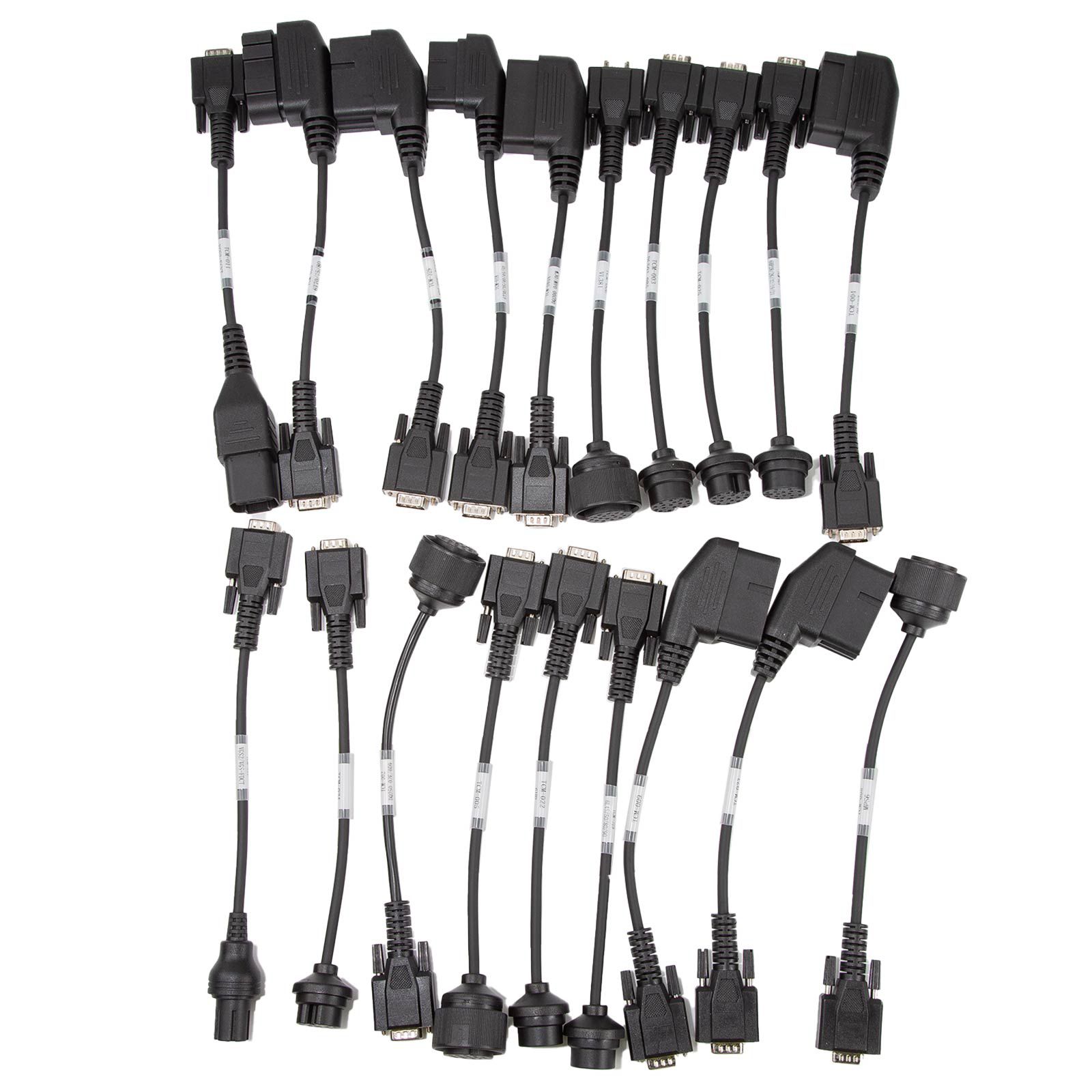 OBDSTAR TCM Conector Kit 19 PCS Conjunto para Calibração de quilometragem de transmissão e clonagem de ECU Trabalho com DC706 / G3