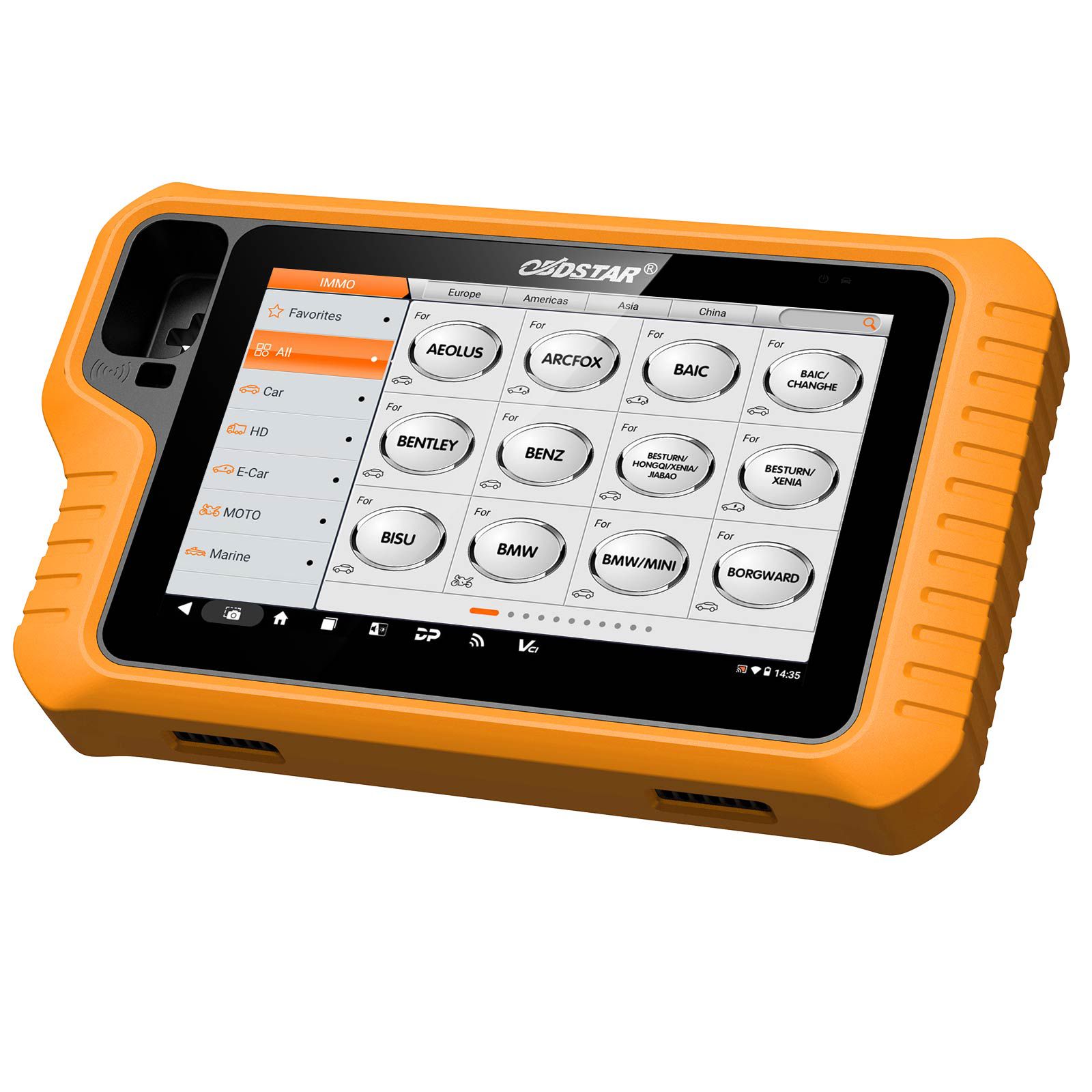 2025 OBDSTAR X300 Clássico Programador da chave G3 com o carro/HD/E-Car/Motocicletas/Jet Ski do apoio do CAN FD DoIP incorporado Obtenha o Sim e os adaptadores do motor da chave grátis