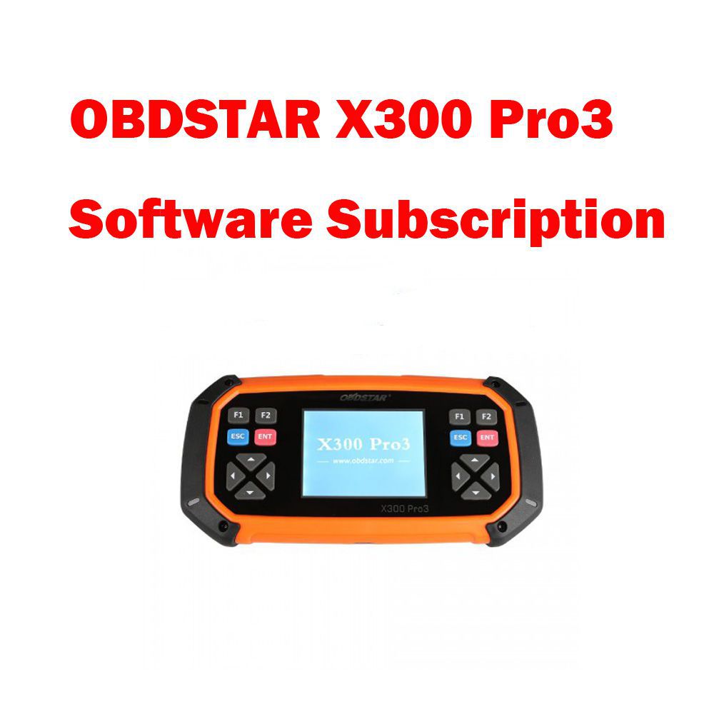 OBDSTAR X300 Pro3 Subscrição de um ano X300 Pro3 Software Actualização