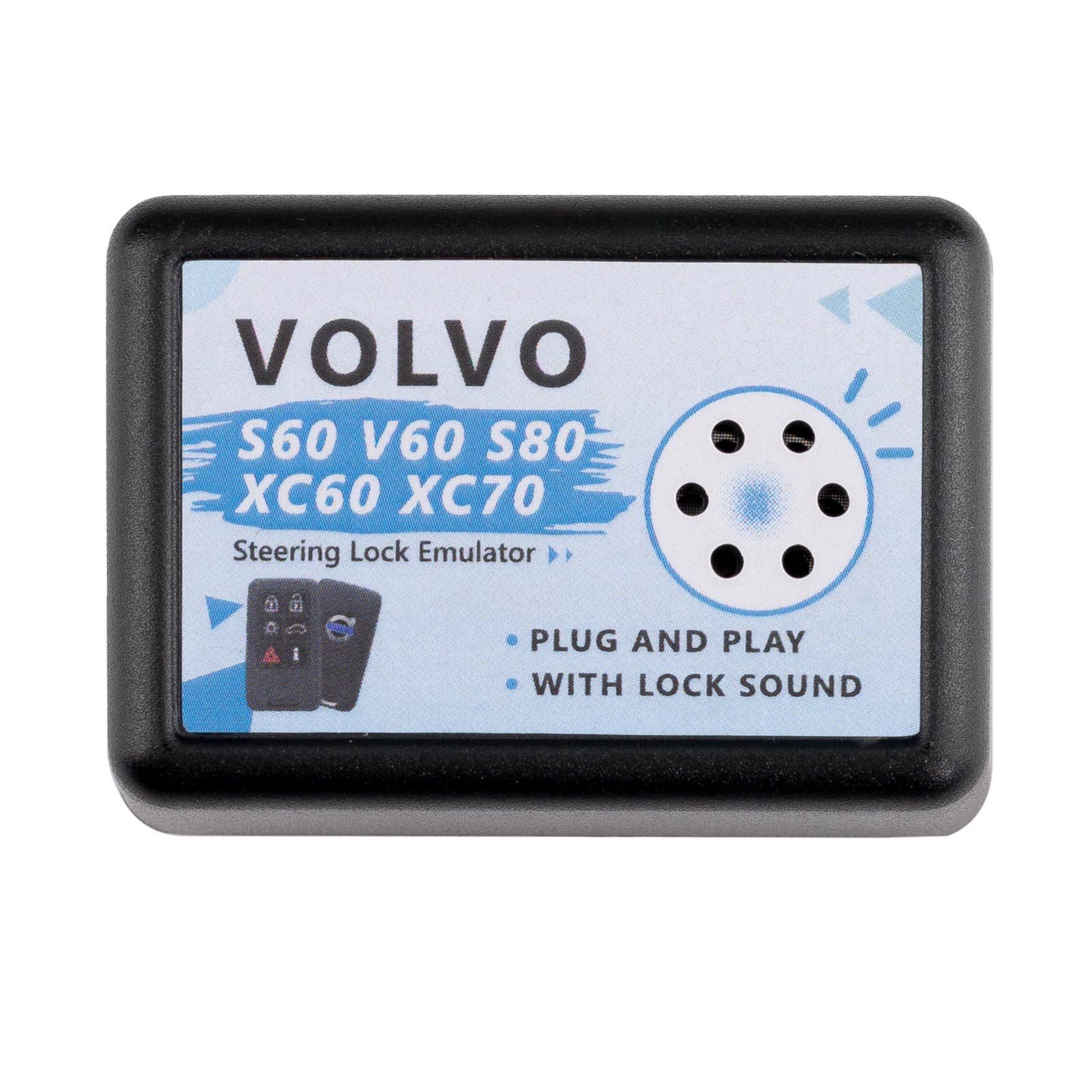 Emulador OEM para VOLVO S60 V60 S80 XC60 XC70 Bloqueio de direção com som de bloqueio (sistema LIN)
