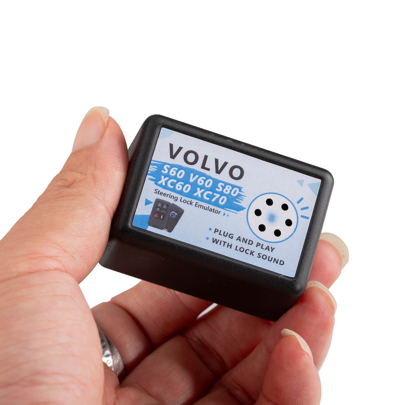 Emulador OEM para VOLVO S60 V60 S80 XC60 XC70 Bloqueio de direção com som de bloqueio (sistema LIN)