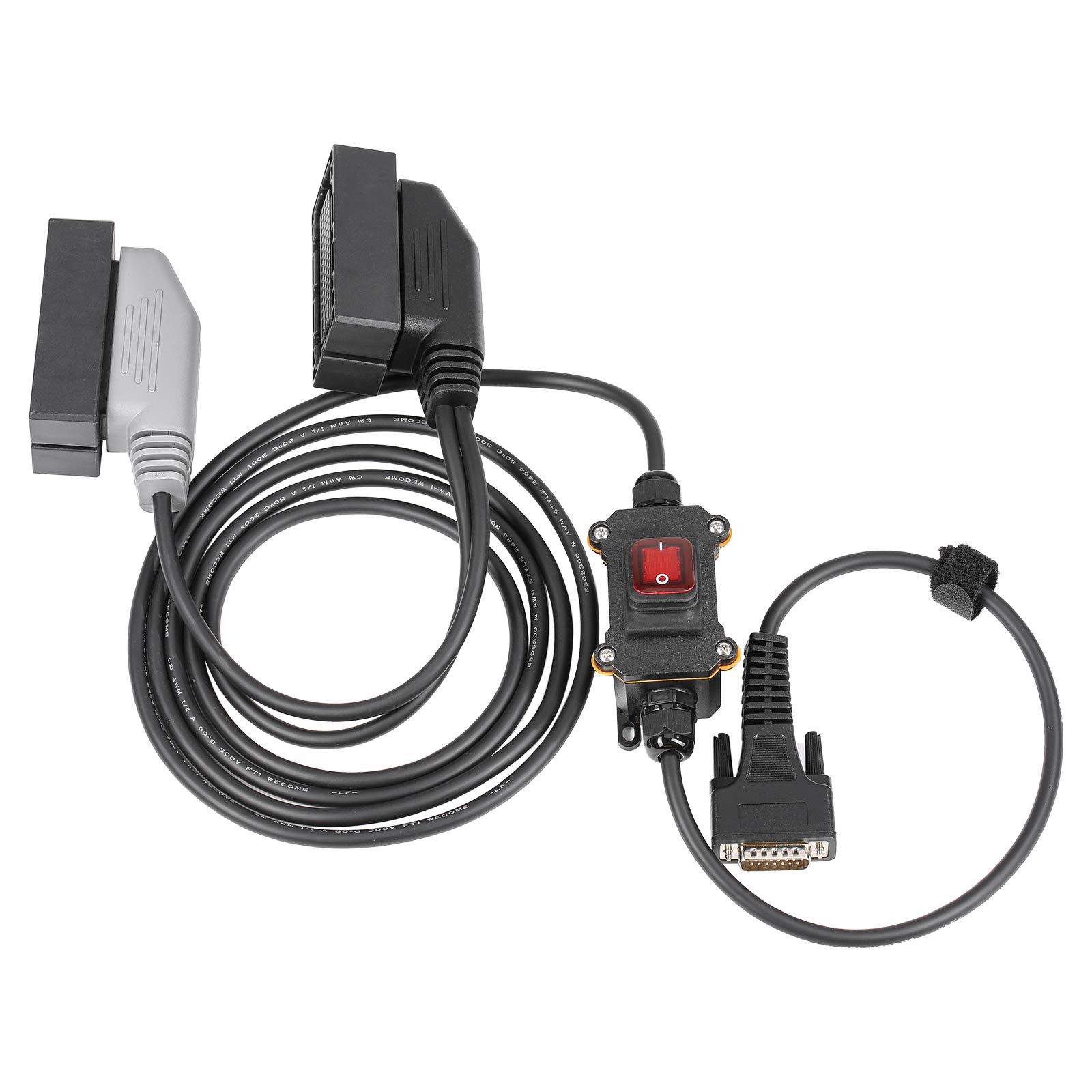 2024 OEM Volvo EMS2.2-2.3-2.4 Cabo de conexão Trabalho com KT200 e FoxFlash Suporte Volvo Antes do ano 2021
