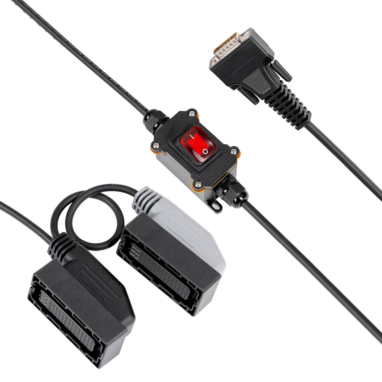 2024 OEM Volvo EMS2.2-2.3-2.4 Cabo de conexão Trabalho com KT200 e FoxFlash Suporte Volvo Antes do ano 2021