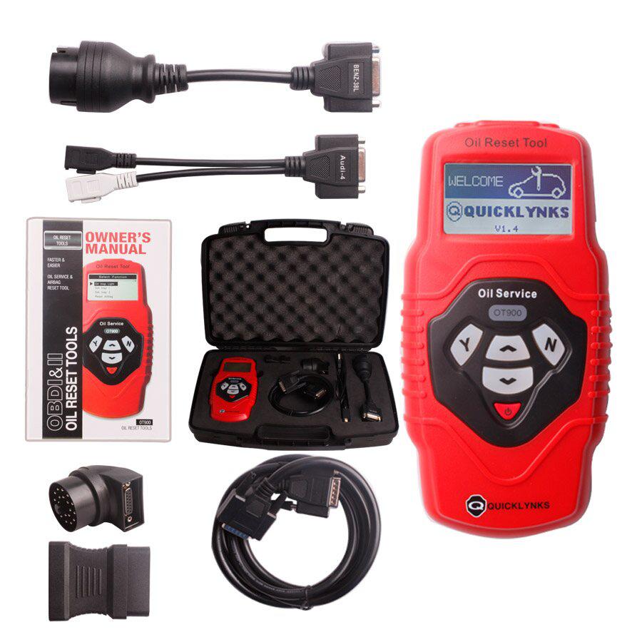 Oil Service and Airbag Reset Tool OT900 Multilingual And Updatable