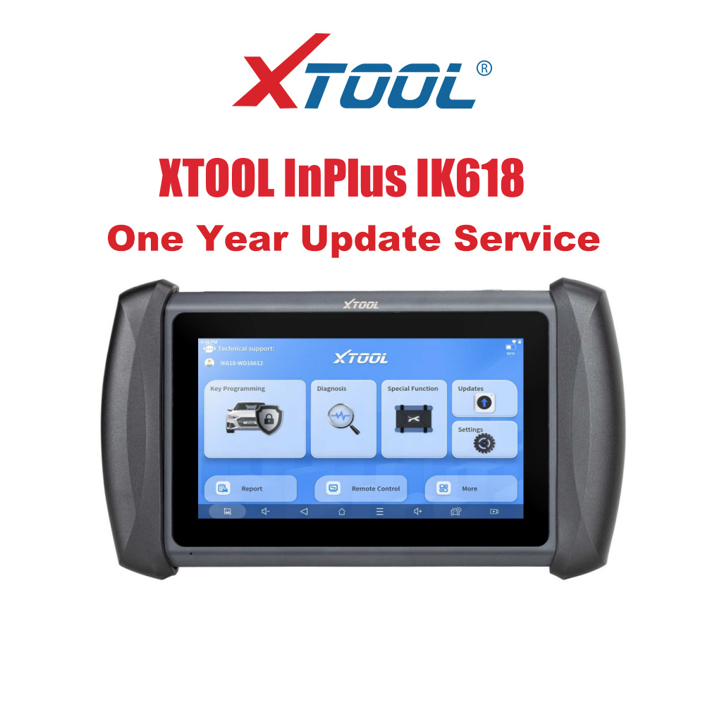 Serviço de atualização de um ano para XTOOL InPlus IK618
