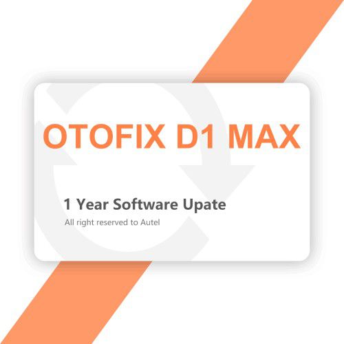 OTOFIX D1 MAX Serviço de atualização online de um ano (apenas por assinatura)