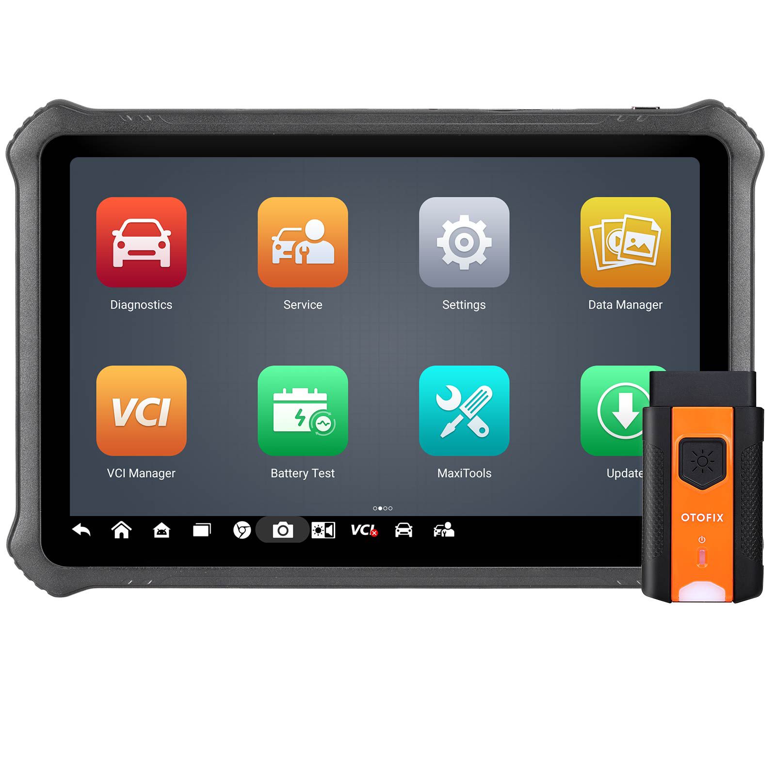 2025 OTOFIX D1 PROS Ferramenta de diagnóstico do carro com codificação do ECU do suporte do Android 11.0, serviço 40+, sistema completo, FCA AutoAuth