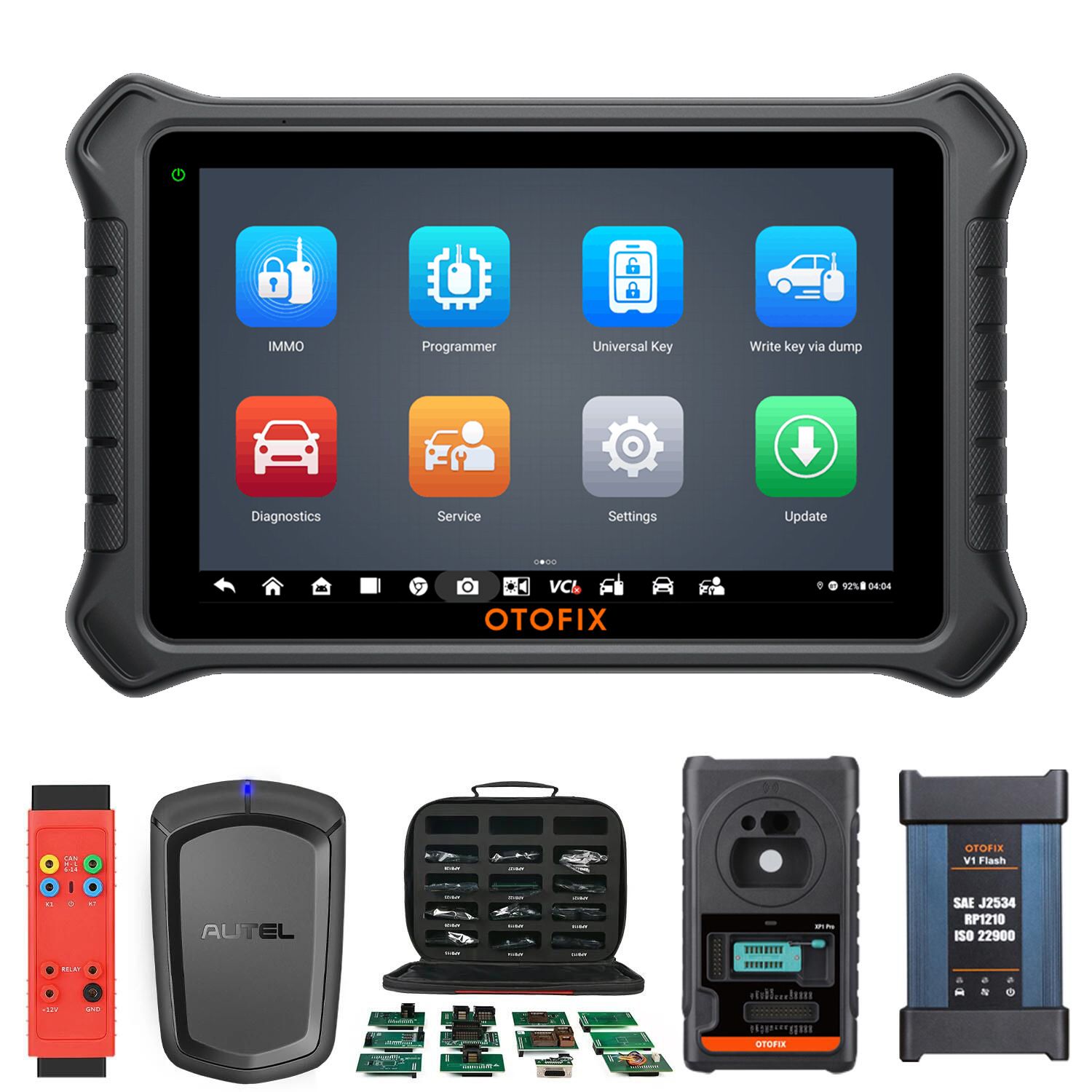 OTOFIX IM2 Auto Key Programmer & Diagnostic Tool Kit Completo Mais Acessórios IMKPA com GBox3 e APB112 Grátis