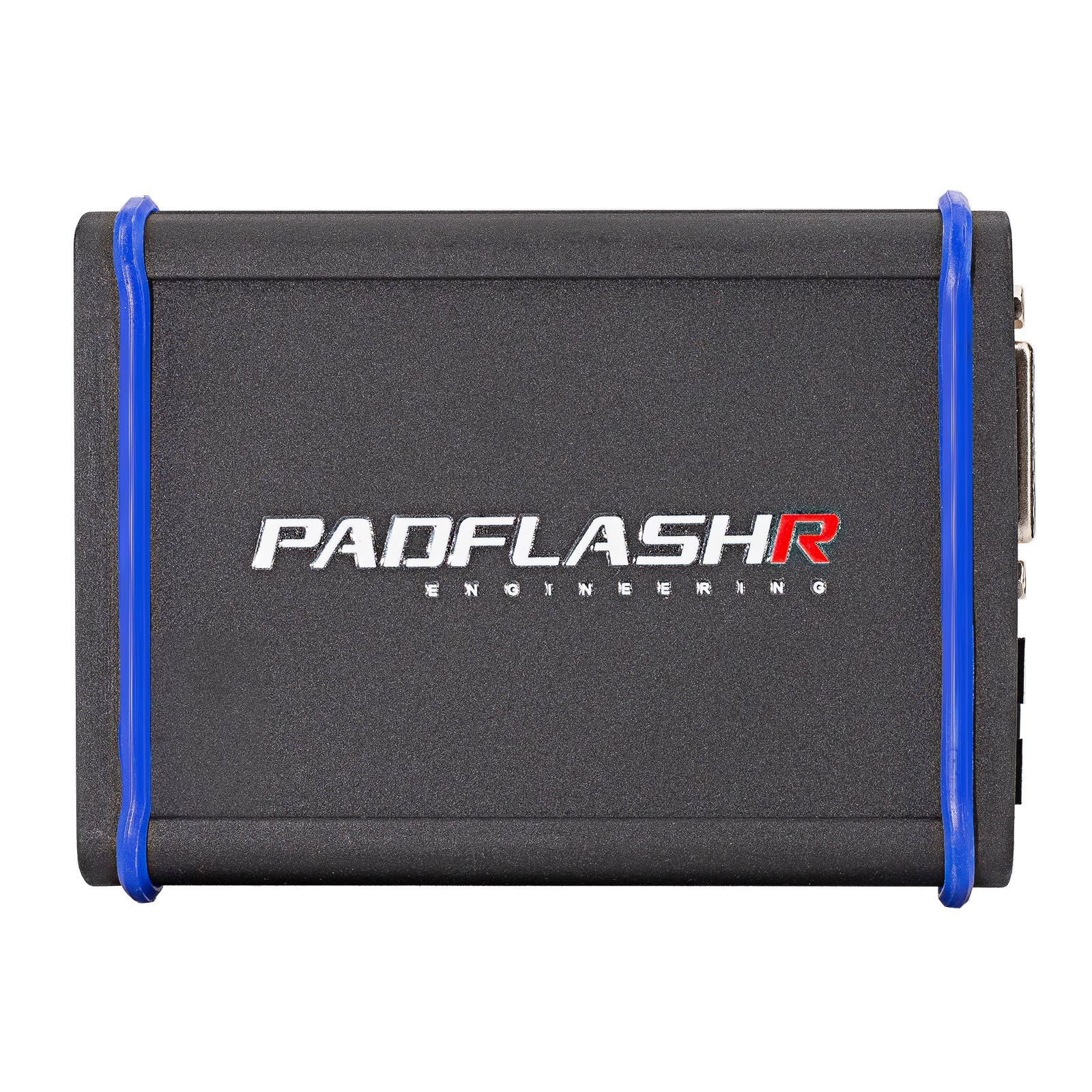 2025 PADFLASH Versão completa ECU TCU Programador com USB Dongle OBD Banco de inicialização suporta Checksum Arquivos VR