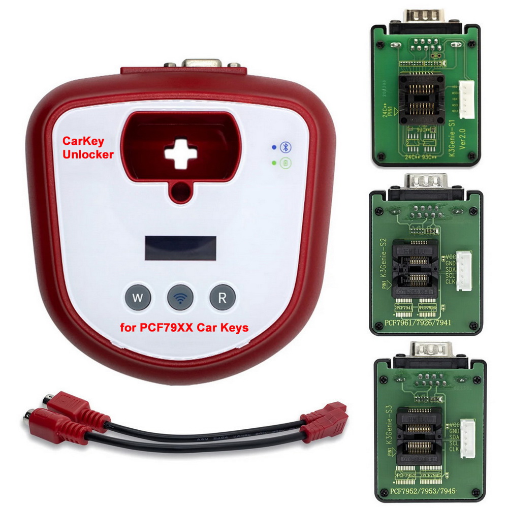 PCF79XX Carkey Unlocker suporte Android e IOS Desbloquear chaves de carro PCF79Xx