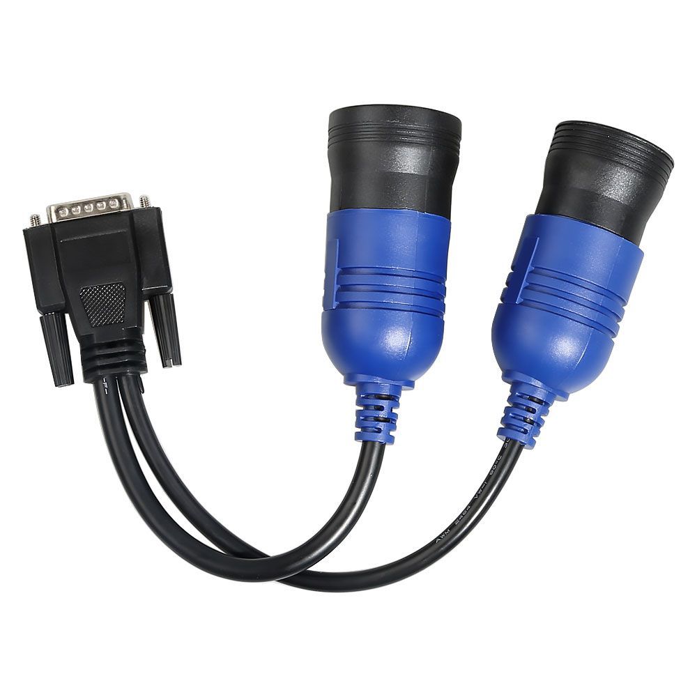 9 e 6 Pin Deutsch J1708 +J1939Splitter Cable Adapter for XTruck USB Link Diesel Truck Diagnose Interface e VXSCAN V90
