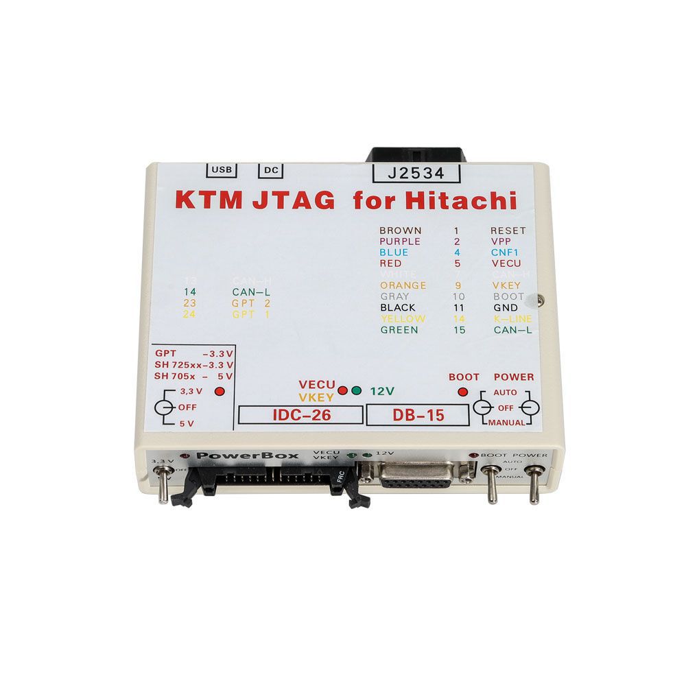 PowerBox para KTM JTAG para Hitachi