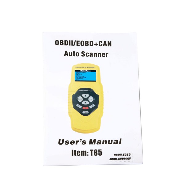 QUICKLYNKS T85 OBDII /EOBD /JOBD Auto Scanner para automóveis Audi /VW e japoneses